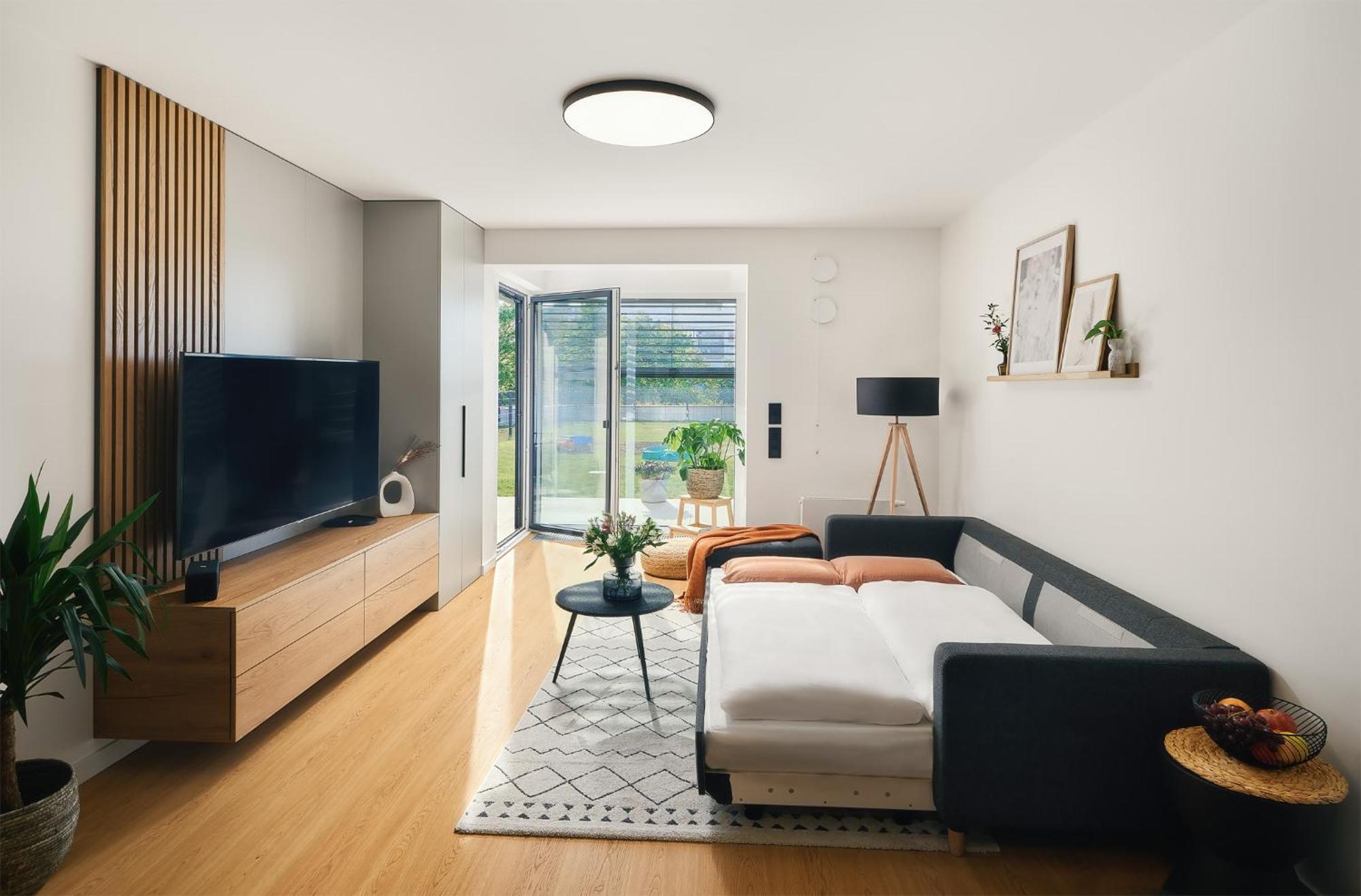 Beta Home - Garage, Air Condition, Garden, At Metro Прага Екстериор снимка